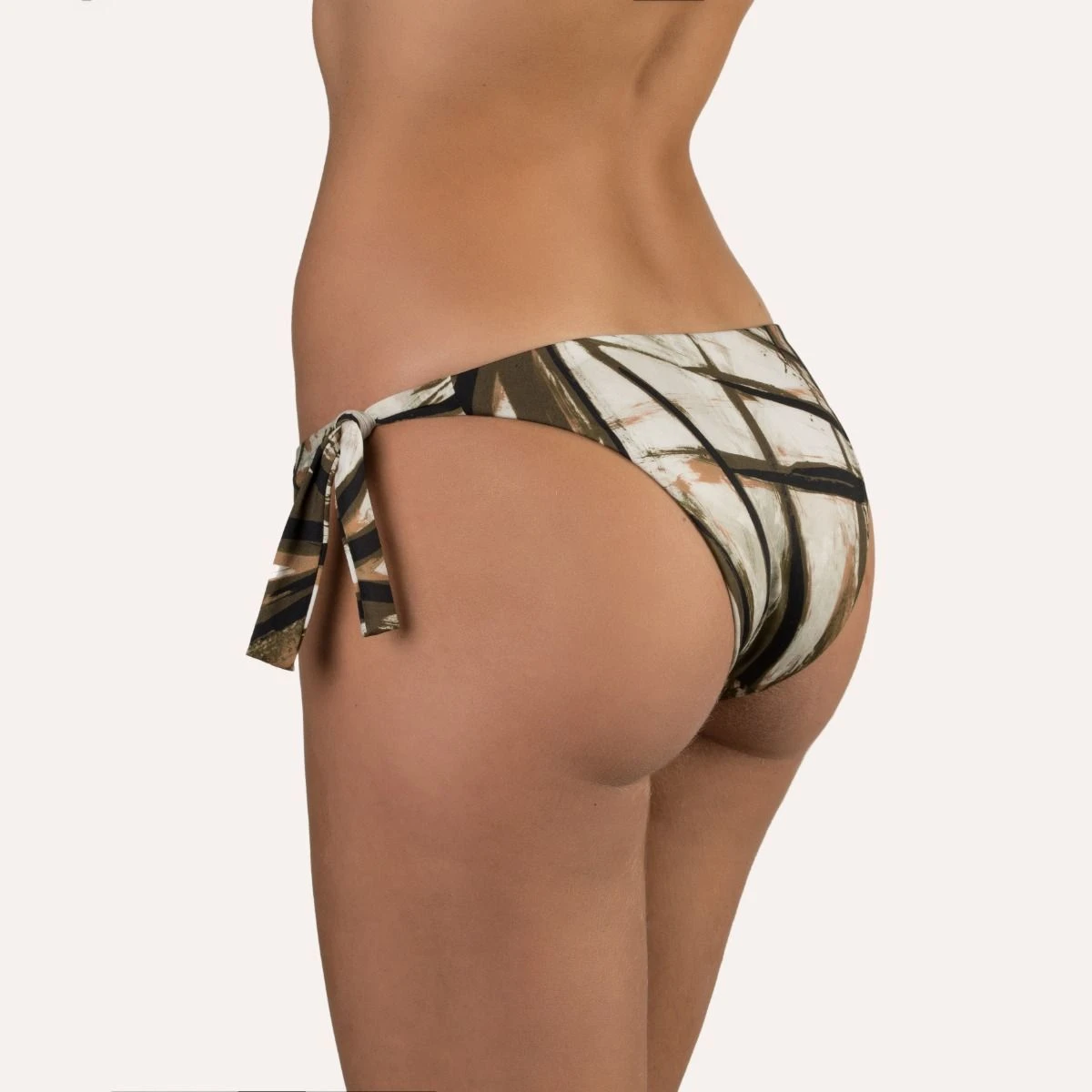 Bügel Bikini AFRIKA Schwarz-creme Von Cotton Club Mare – Bild 3